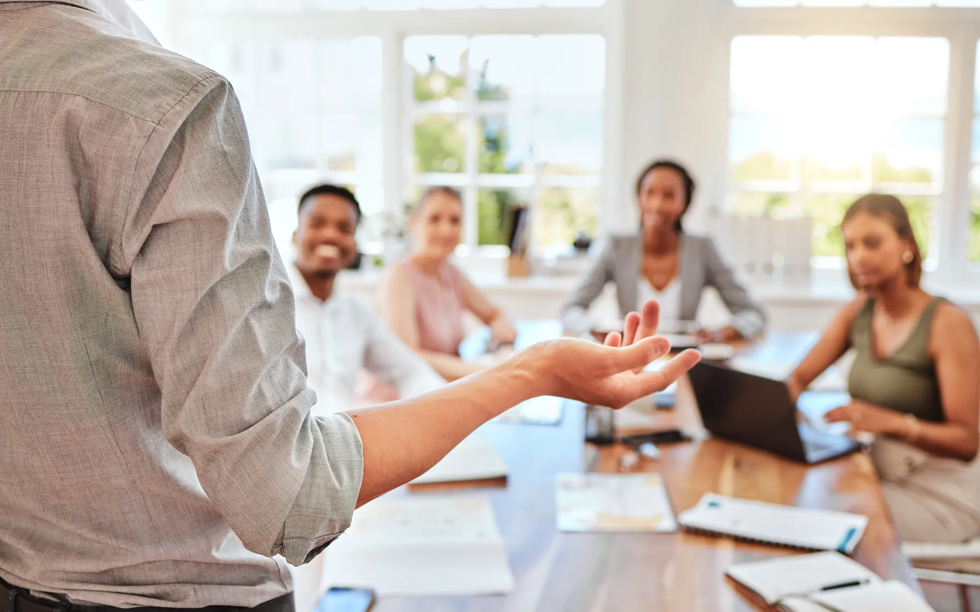 Sessione di formazione e workshop con un gruppo di lavoro